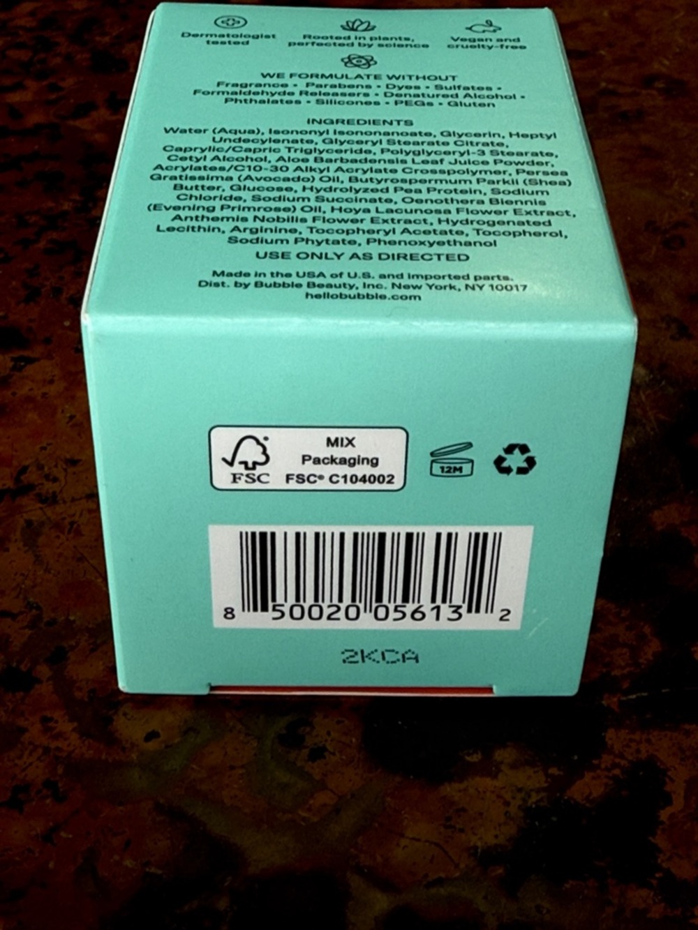 Bubble Slam Dunk Hydrating Moisturizer Step 3 Vegan Cruelty Free -1 oz - Picture 12 of 13